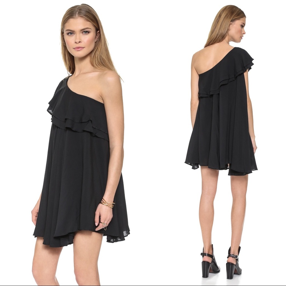MLM Label ‘The Villain’ One Shoulder Dress